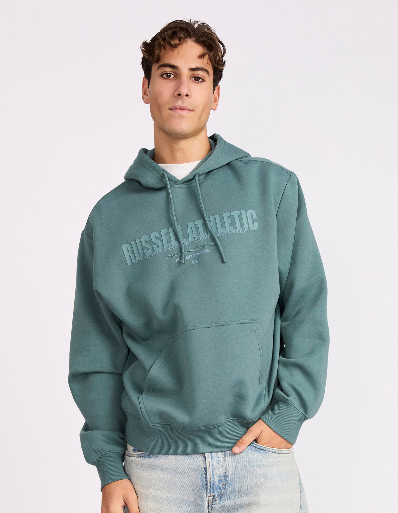 Impact Men's Hoodie - Washed Teal