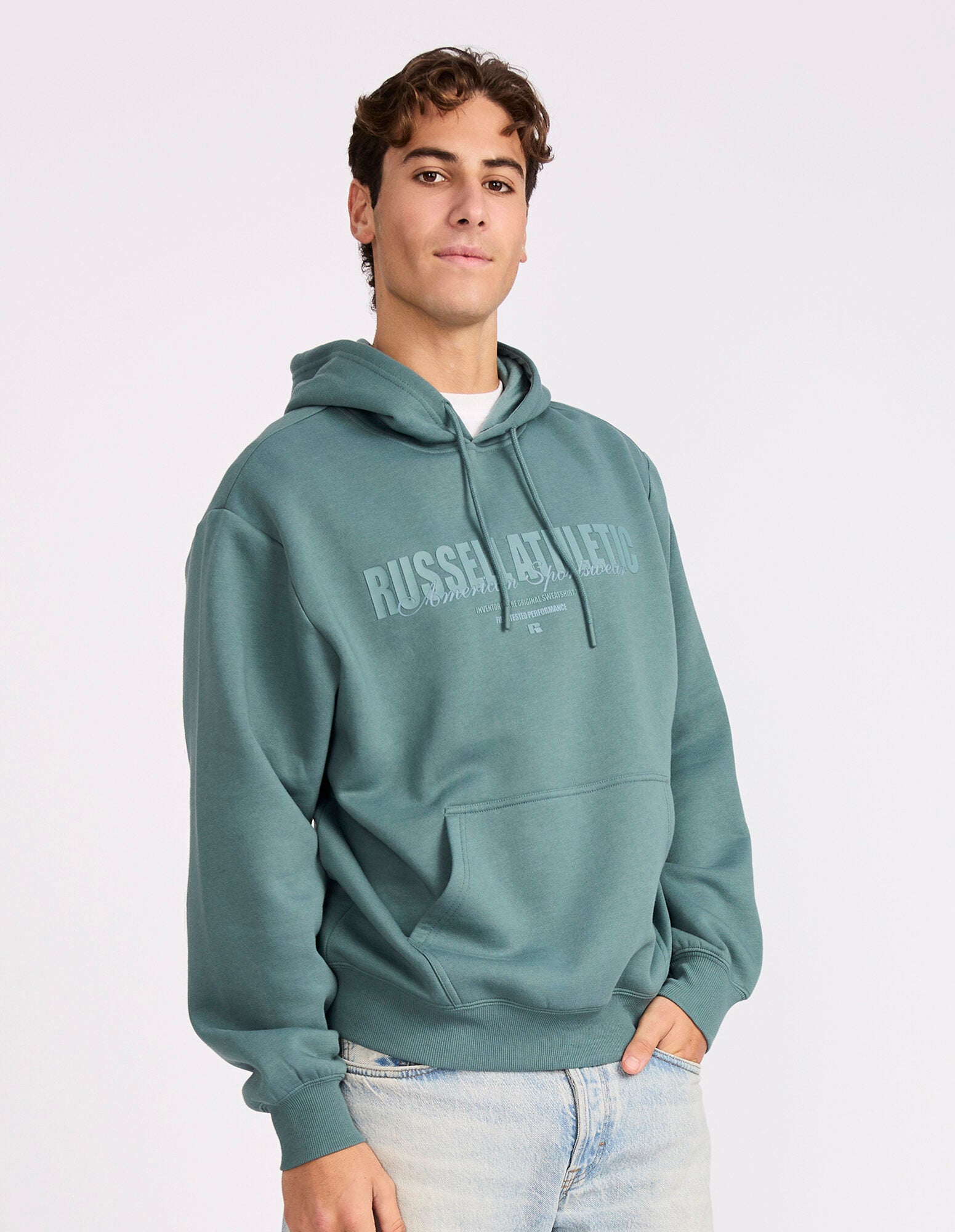 Impact Men's Hoodie - Washed Teal