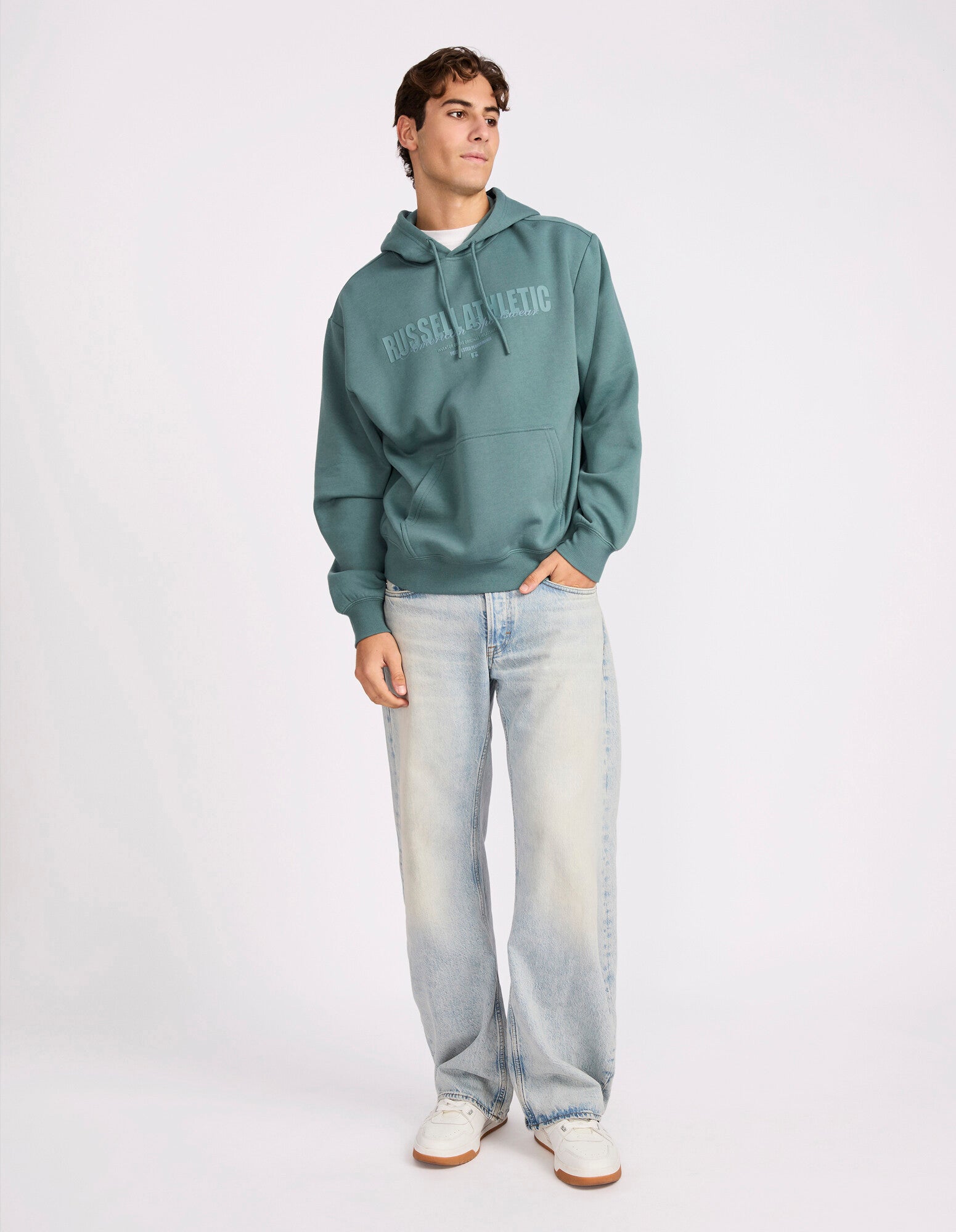 Impact Men's Hoodie - Washed Teal