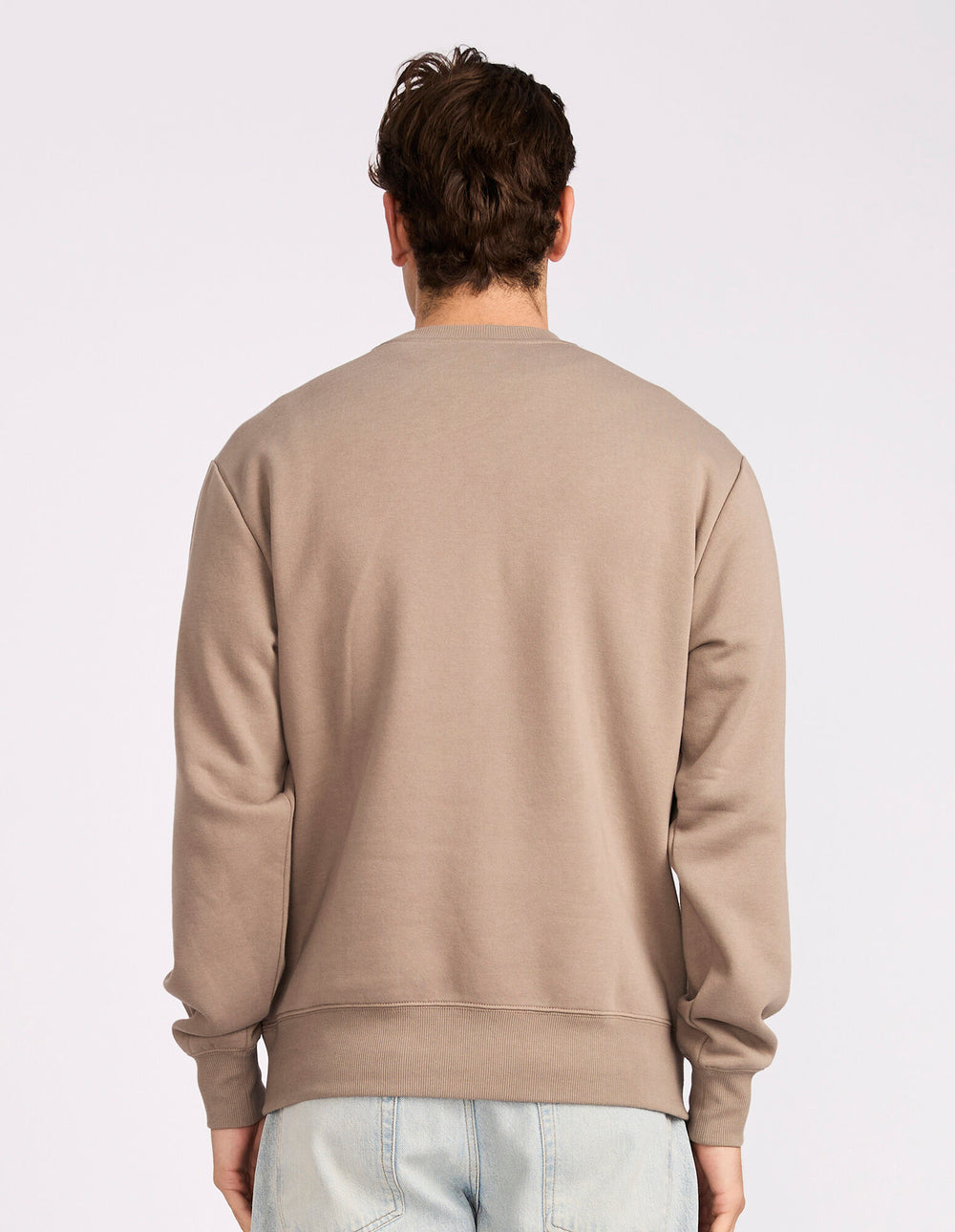 Russell Athletic Australia Brooklyn Men's Crew - Mocha True Since 1902