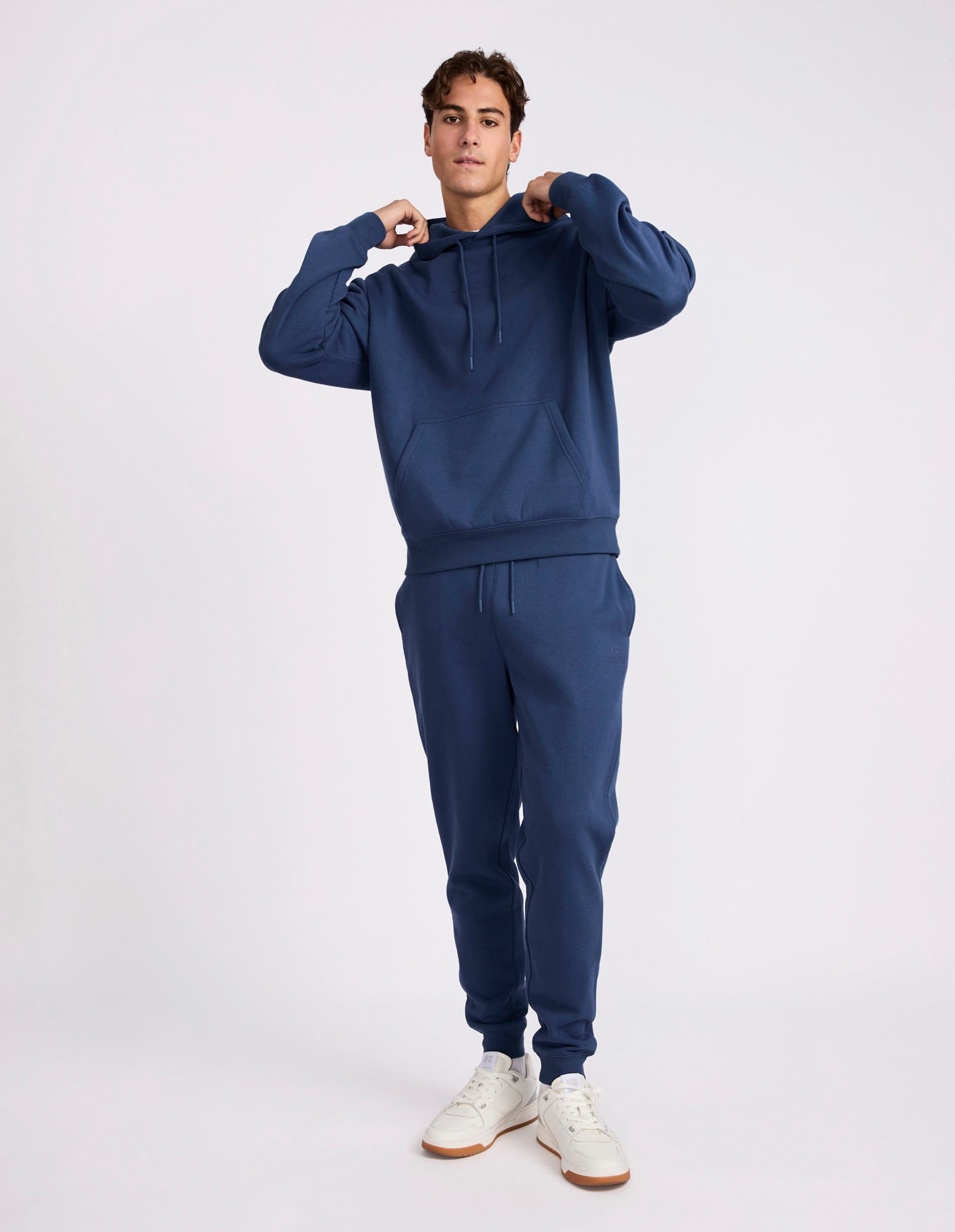 Brooklyn Men's Hoodie - Dark Blue