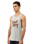 Russell Athletic Australia Men's Strike Out Singlet - Grey Marle 