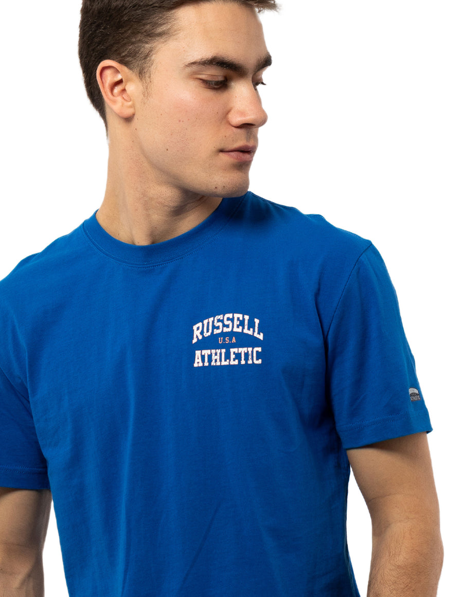 Russell Athletic Australia Men's Vintage Arch Tee - Pacific # 2