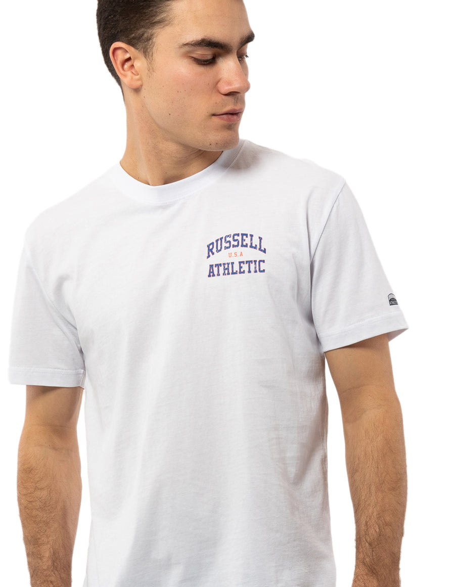 Russell Athletic Australia Men's Vintage Arch Tee - White # 2