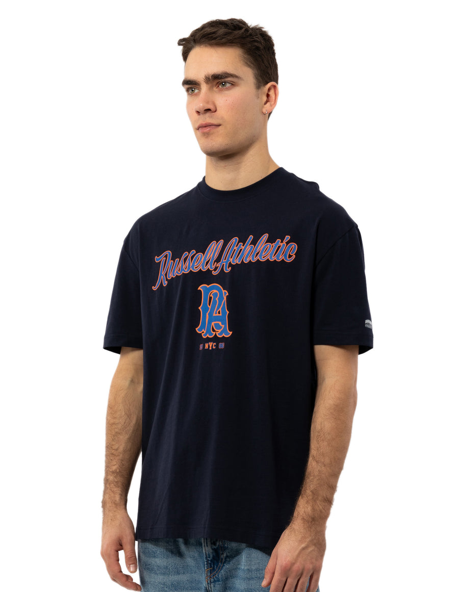 Russell Athletic Australia Men's Strike Out Tee - Michigan Navy # 3