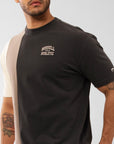 Men's Tri Panel Tee - Mud