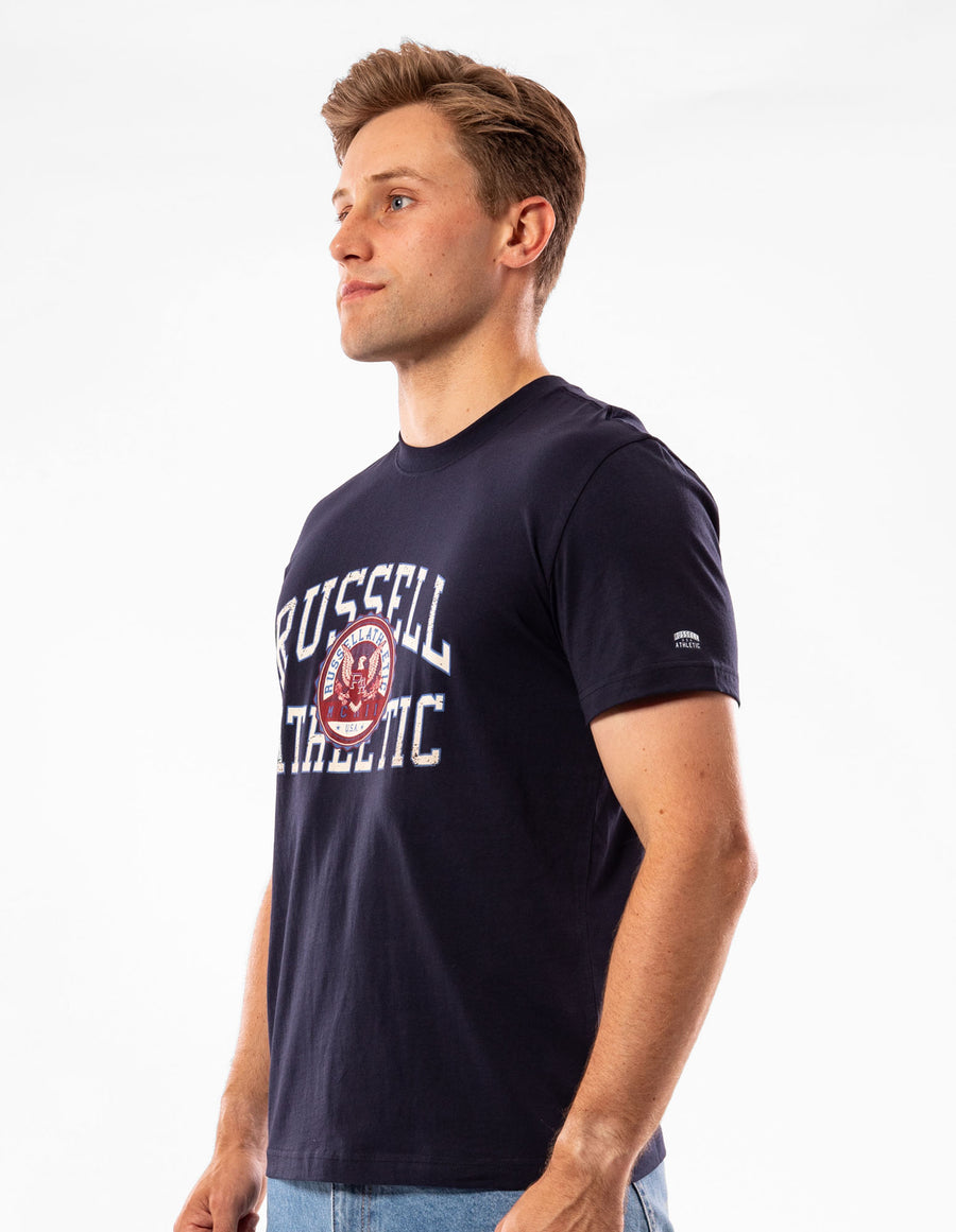 Men's Presidents Seal Tee - Michigan Navy