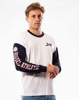 Men's University Long Sleeve Tee - White