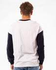 Men's University Long Sleeve Tee - White