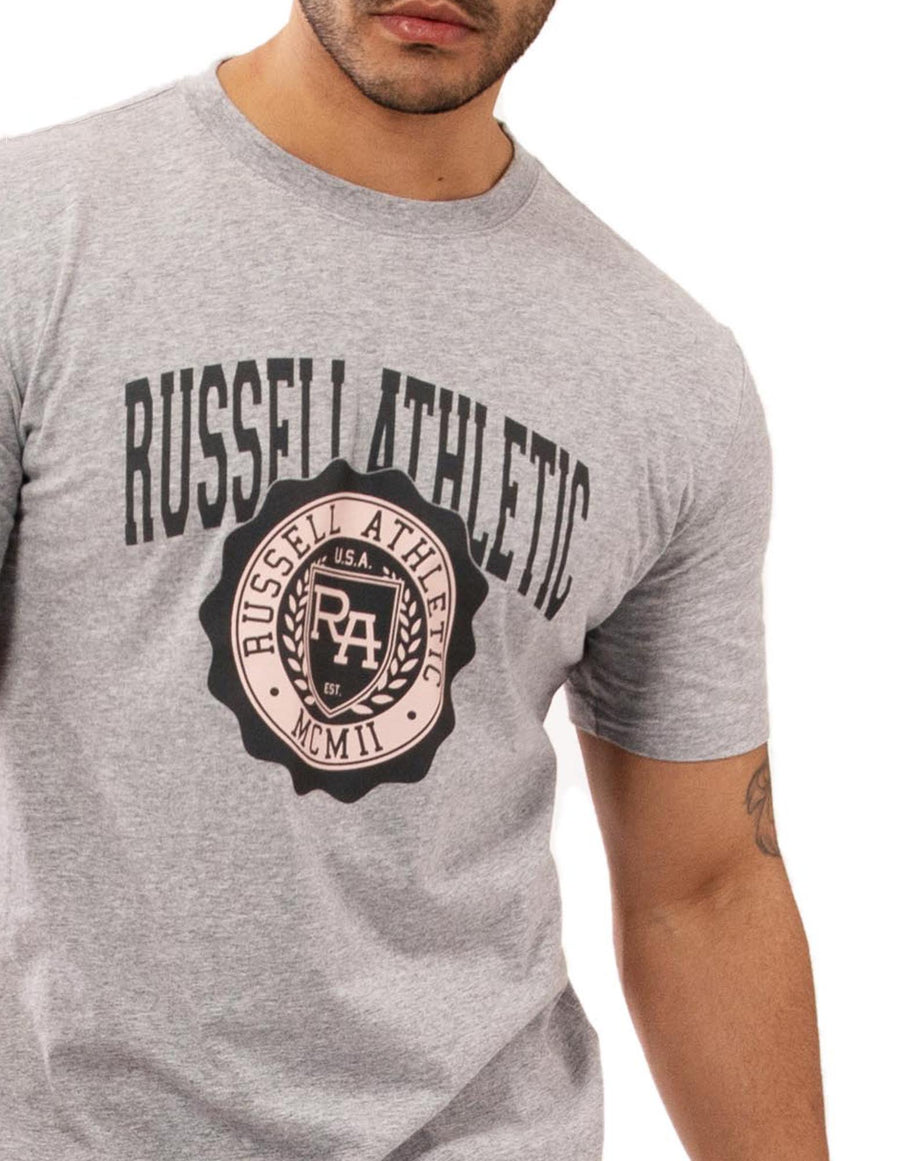 Men's Big Seal Tee - Grey Marle