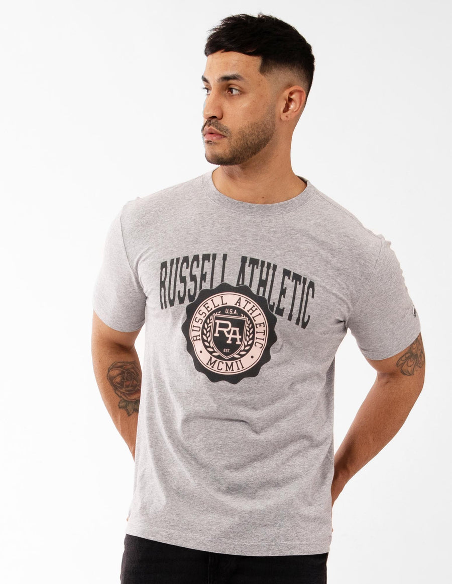 Men's Big Seal Tee - Grey Marle