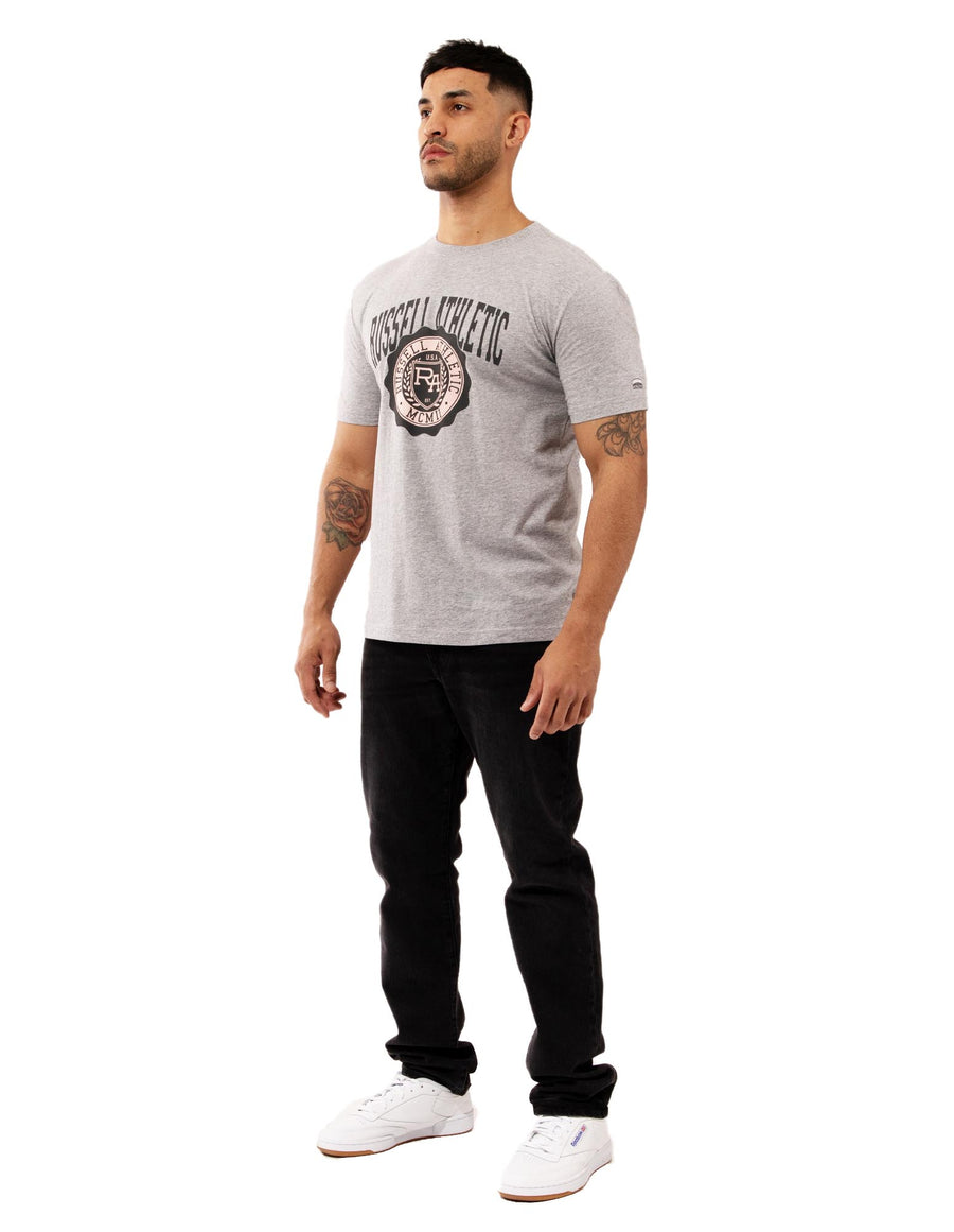 Men's Big Seal Tee - Grey Marle