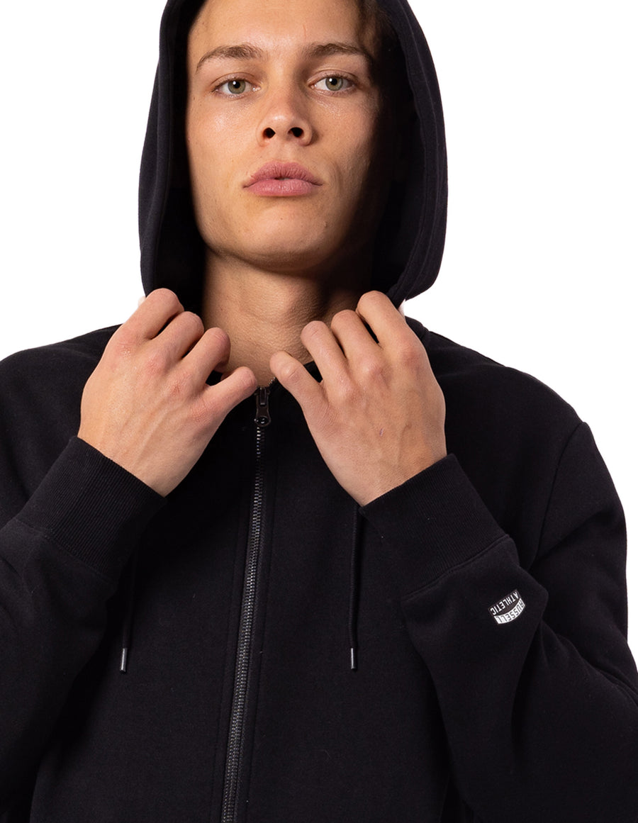 Men's Originals Small Arch Zip Hooded Jacket - Black