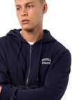 Men's Originals Small Arch Zip Hooded Jacket - Navy