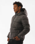 Men's Hampton Puffer Jacket - Grey - Image 