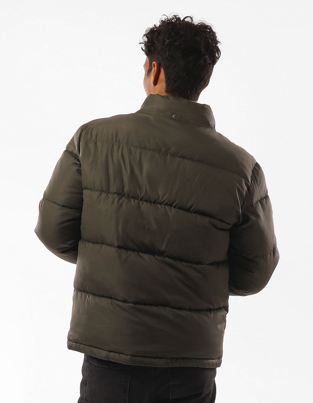 Russell Athletic Australia Men's Hampton Puffer Jacket - Olive True Since 1902