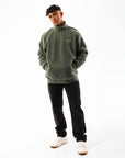 Men's Vortex Sherpa 1/4 Zip - Shallow Green - Image 