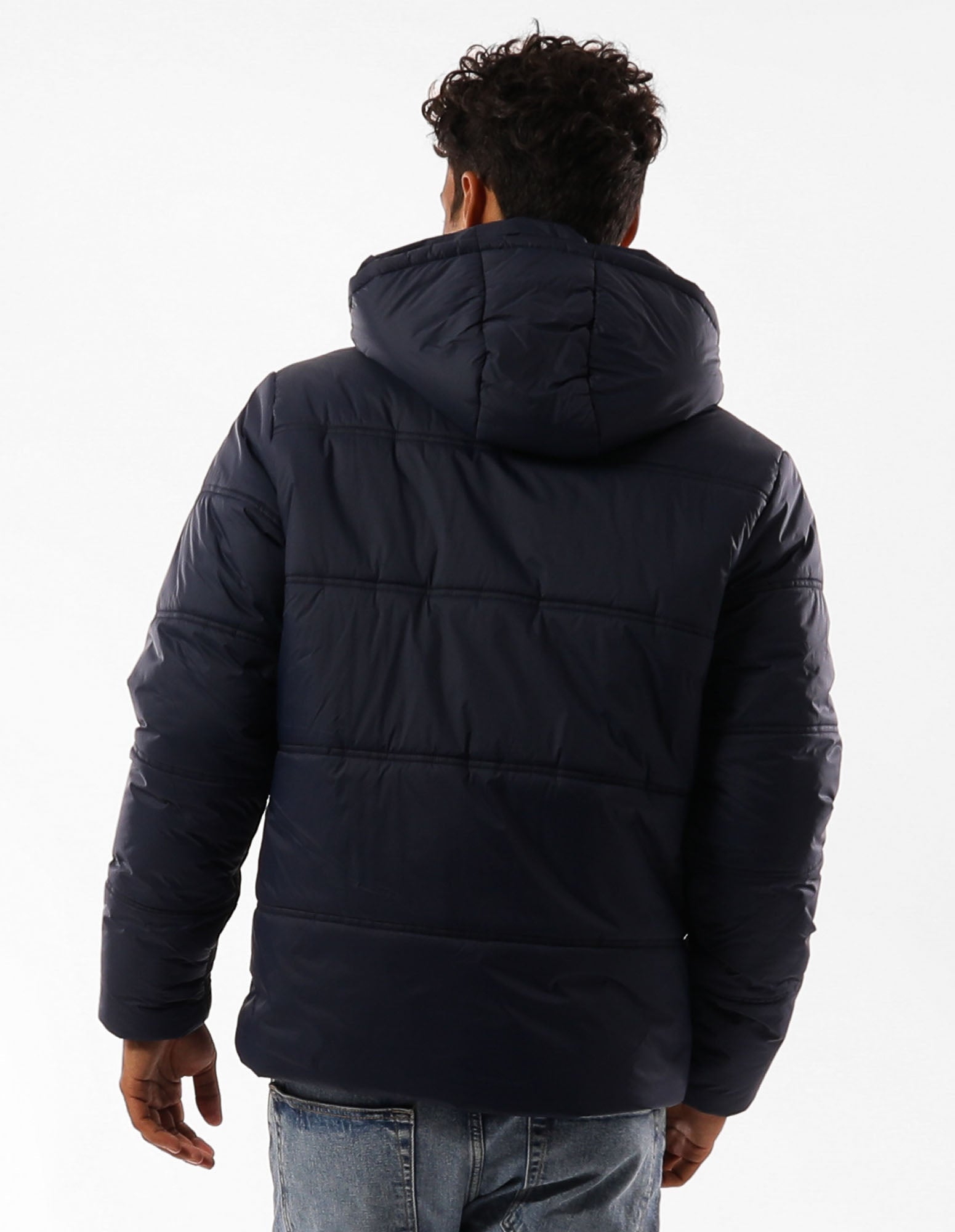 Russell Athletic Australia Men's Lewis Puffer Jacket - LA Navy True Since 1902
