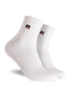 Essential Quarter Socks 3 Pack - White