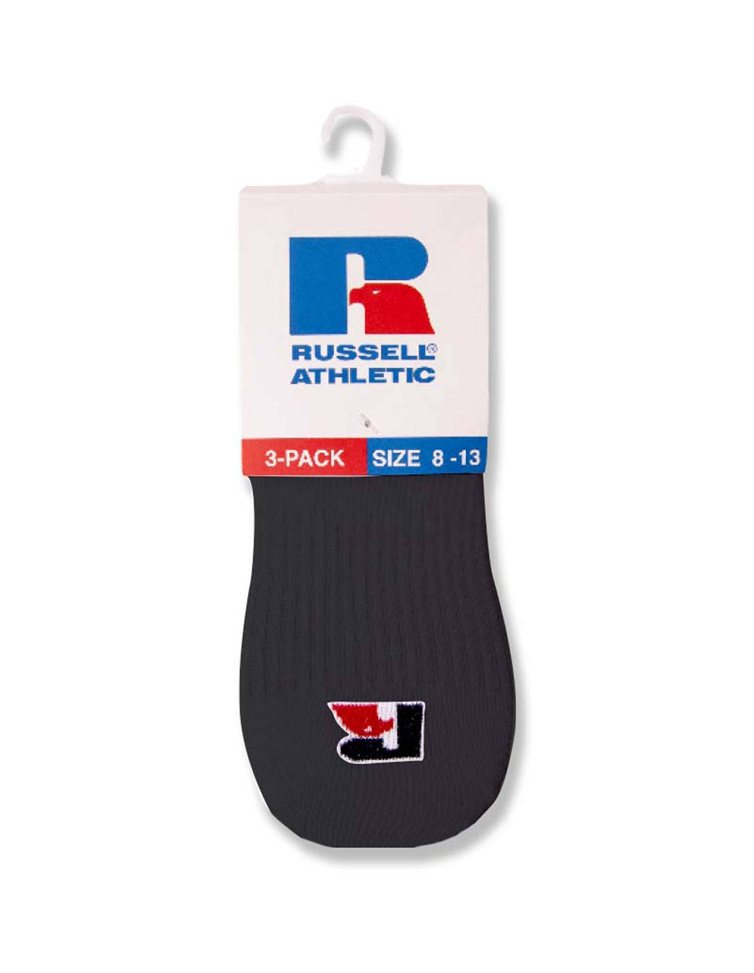 Classic No Show Socks 3 Pack - Black