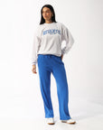 Russell Athletic Australia Women's Alabama Open Leg Track Pants - Cosmic Blue True Since 1902