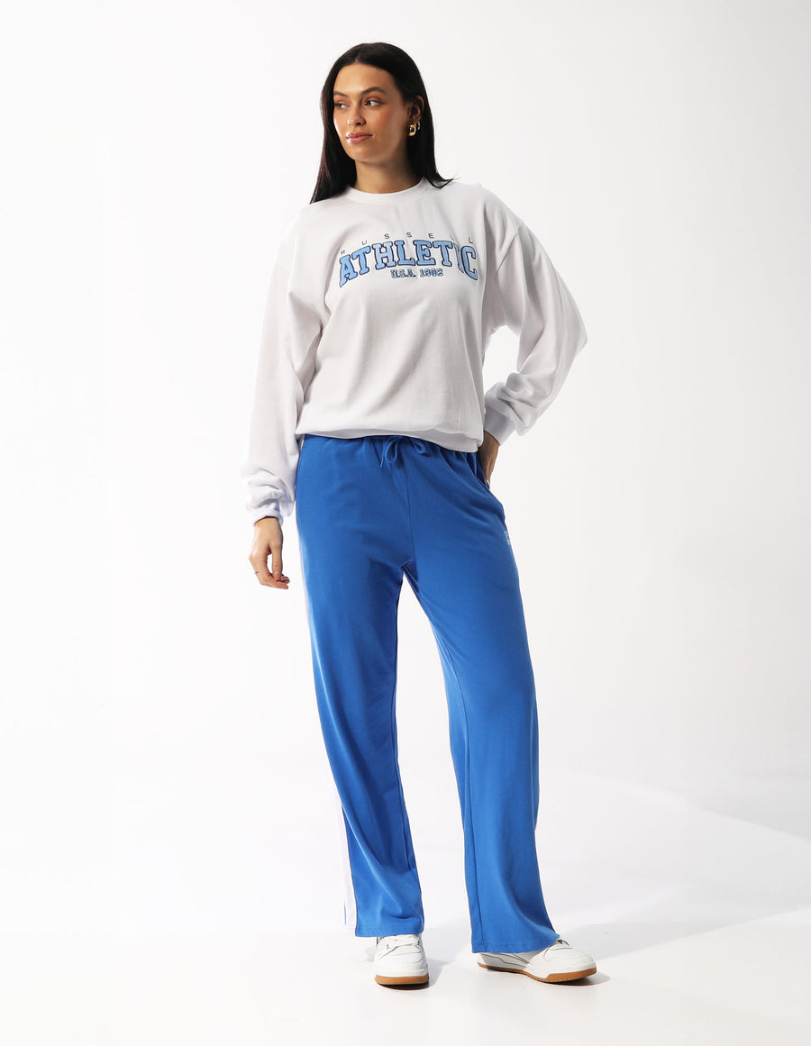 Russell Athletic Australia Women's Alabama Open Leg Track Pants - Cosmic Blue True Since 1902