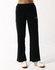 Women's Daphne Open Leg Pant - Black