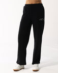 Women's Daphne Open Leg Pant - Black