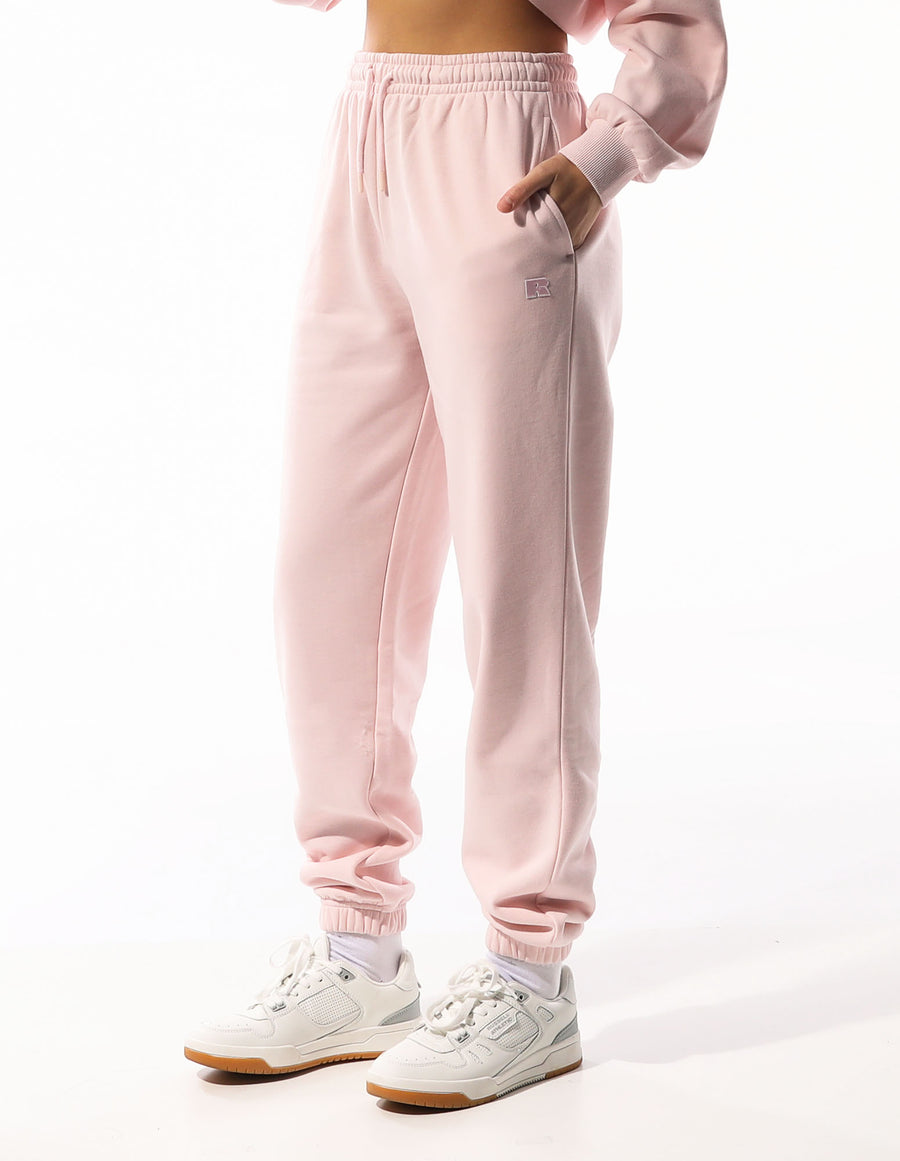 Women's R Logo Track Pants - Pale Lilac Pink