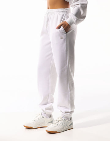 Women's R Logo Track Pants - Stardust