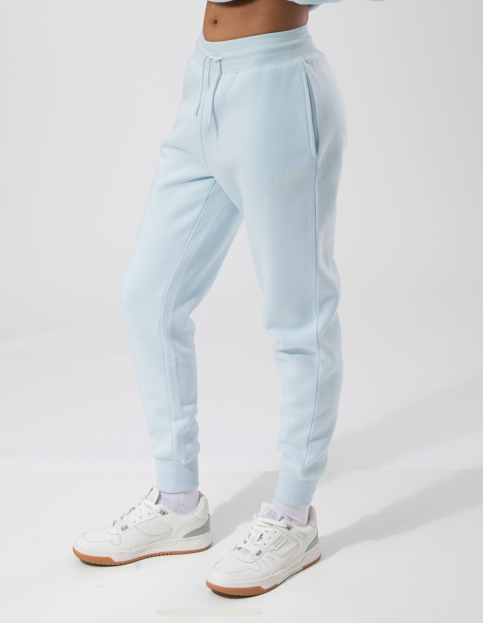 Arch Logo Women's Trackpants - Blue Breeze