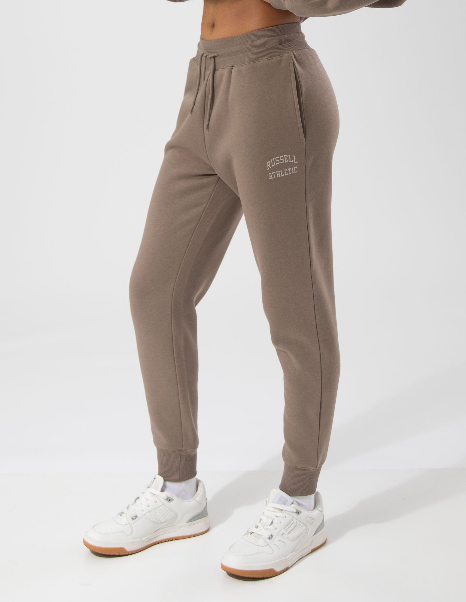 Arch Logo Women's Trackpants - Mocha