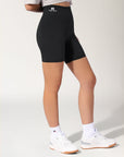 Women's R Logo Bike Short - Black