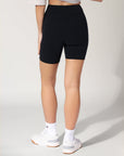 Women's R Logo Bike Short - Black