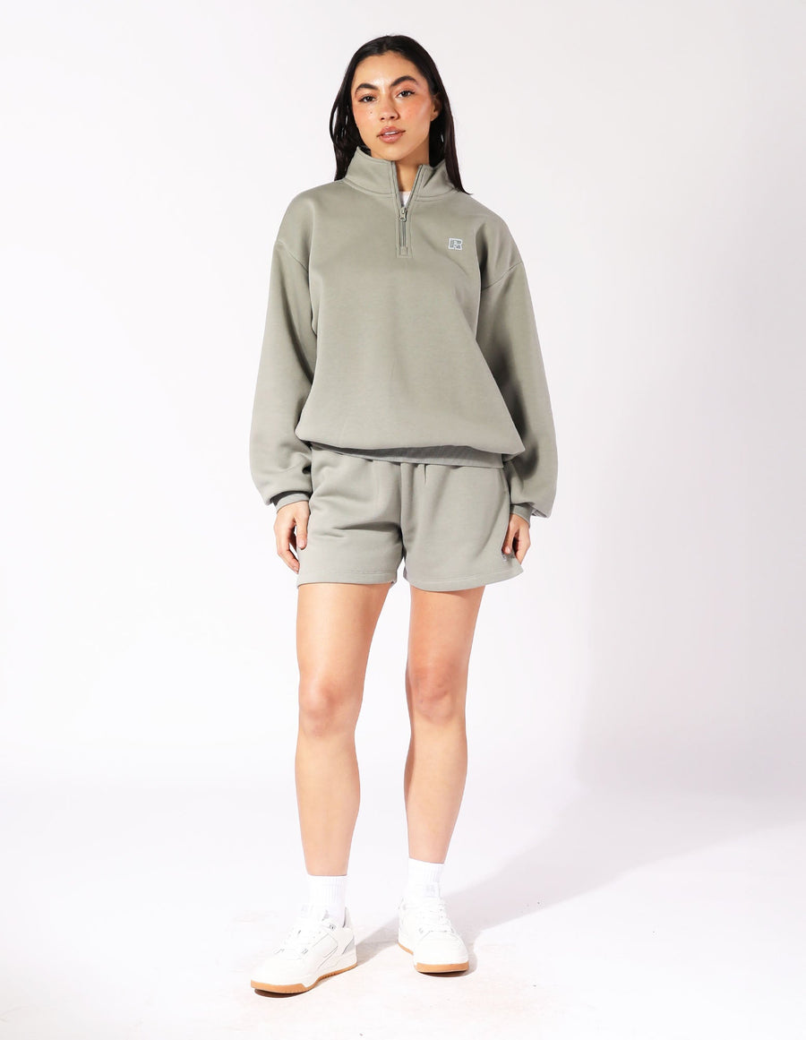 Russell Athletic Australia Women's R Logo Shorts - Shadow True Since 1902