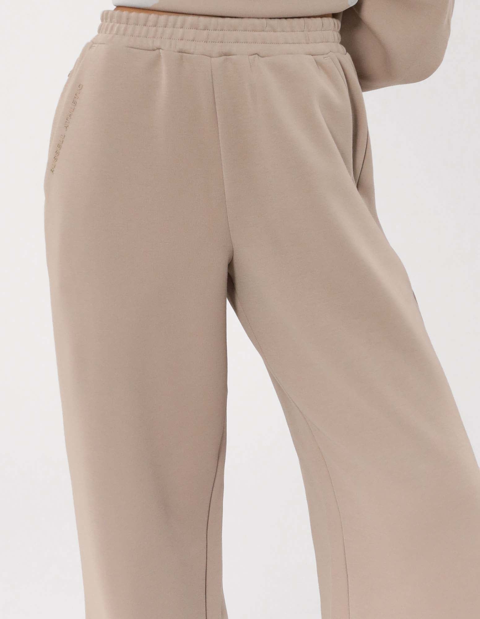 Russell Athletic Australia Women's R Tech Leisure Wide Leg Track Pant - String True Since 1902