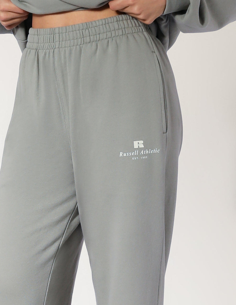 Women's R Logo Wide Leg Pant - Shadow Green