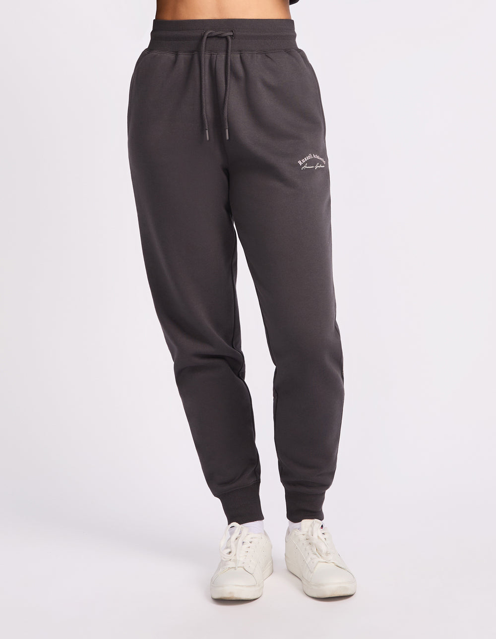 Russell Athletic Australia May Cuff Womens Trackpant - Dark Grey True Since 1902