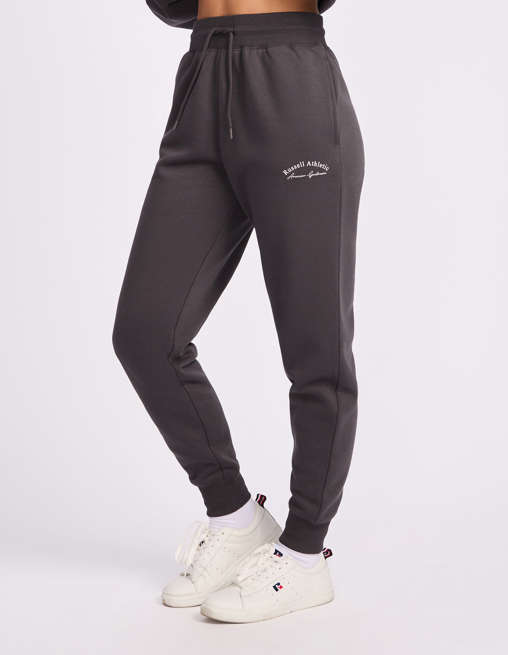 Russell Athletic Australia May Cuff Womens Trackpant - Dark Grey True Since 1902