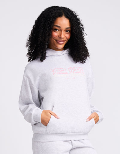 Time Script Women's Hoodie - Light marle