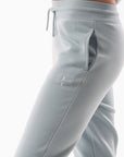 Women's Corp Inlay Logo Track Pants - Chambray - Image 