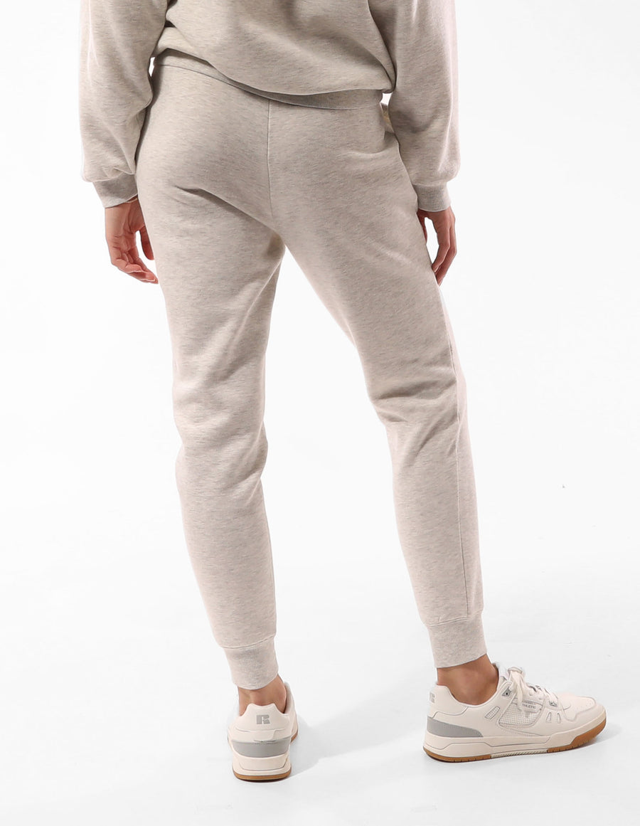 Women's Corp Inlay Logo Track Pants - Soy Marle - Image #3