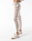 Women's Corp Inlay Logo Track Pants - Soy Marle - Image 