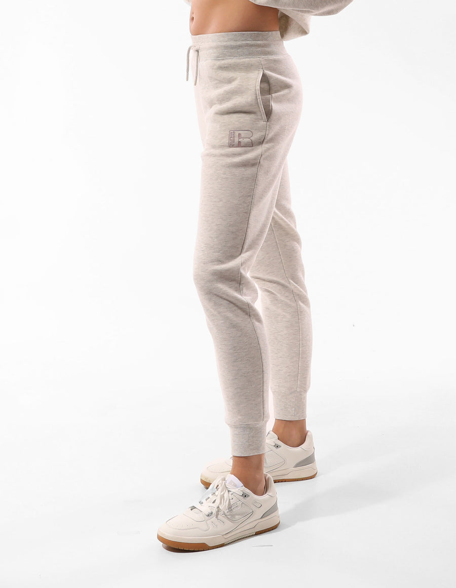 Women's Corp Inlay Logo Track Pants - Soy Marle - Image #2