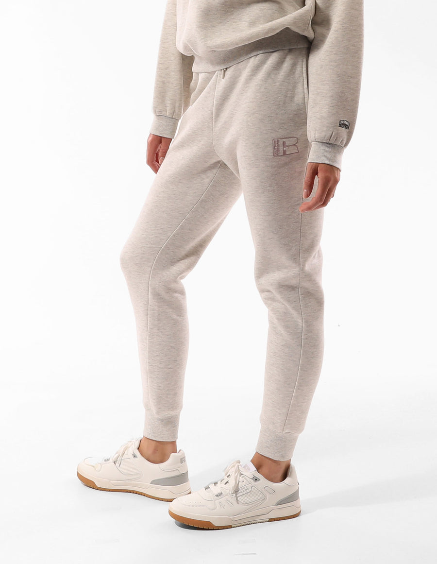 Women's Corp Inlay Logo Track Pants - Soy Marle - Image #5