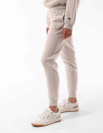 Women's Corp Inlay Logo Track Pants - Soy Marle