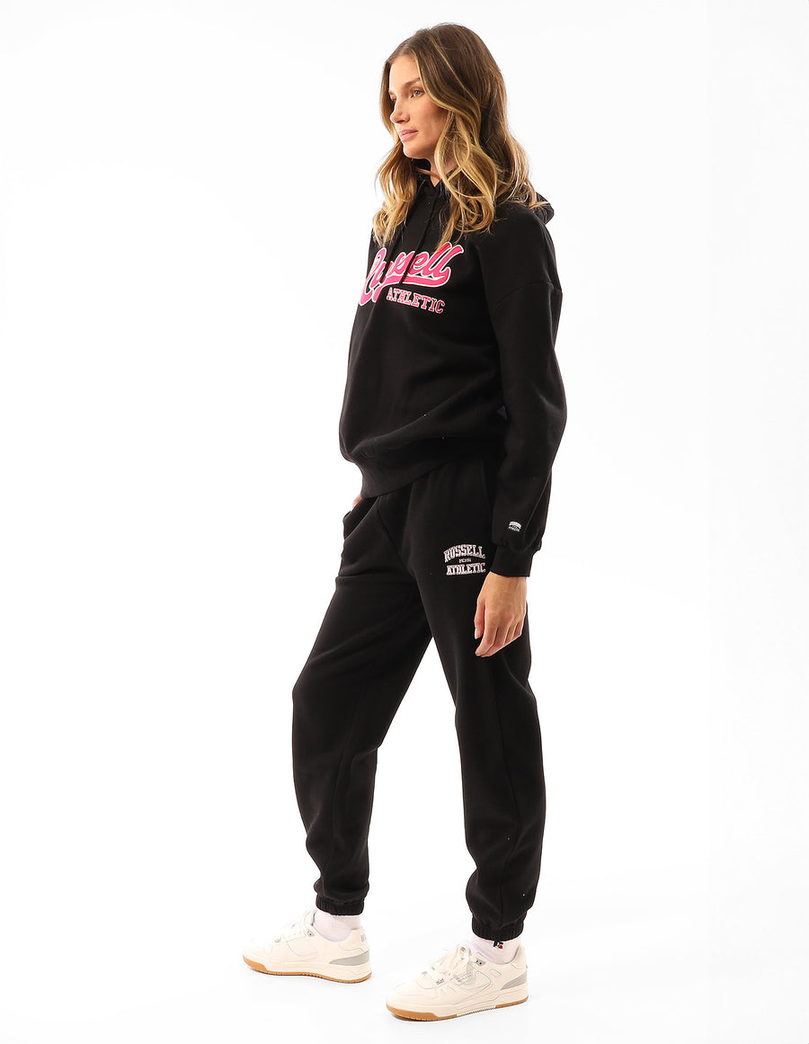 Women's Seattle Arch Baggy Track Pant - Black - Image #5