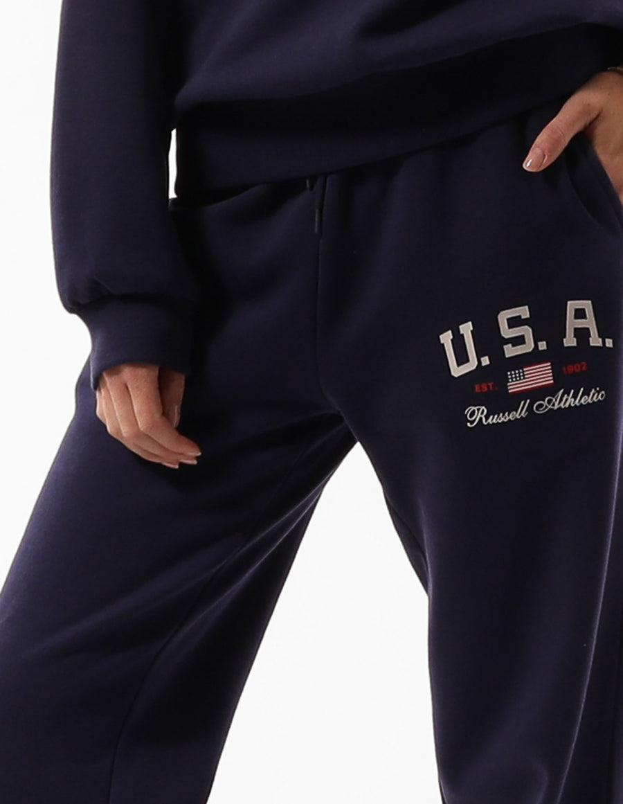 Women's 1902 Baggy Track Pant - Evening Blue - Image #5