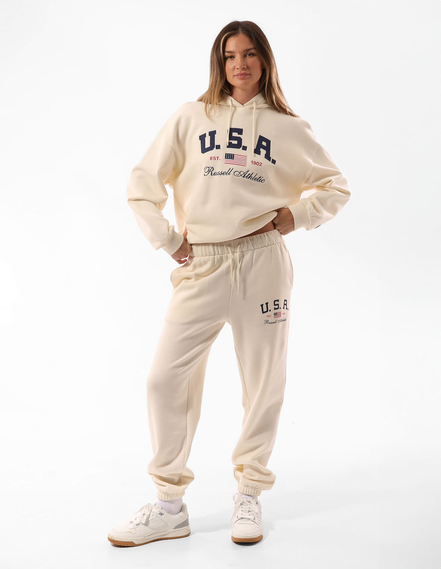 Women's 1902 Baggy Track Pant - Soy - Image #4