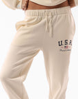 Women's 1902 Baggy Track Pant - Soy - Image 